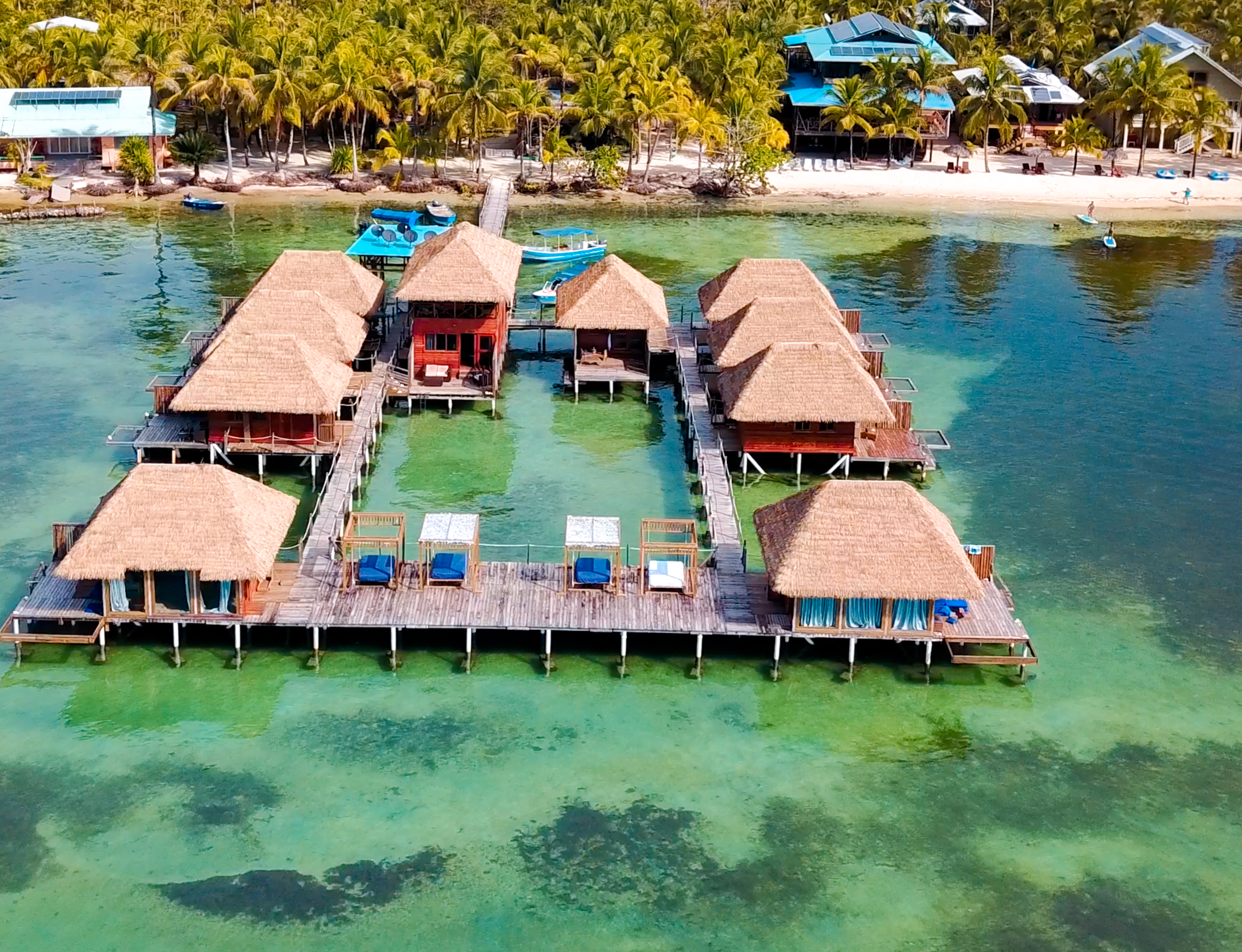 Gorgeous Overwater Bungalow Resort