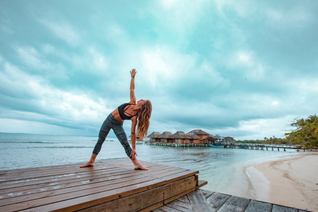 The Best Ways to Practice Yoga on the Beach – Panama Jack®